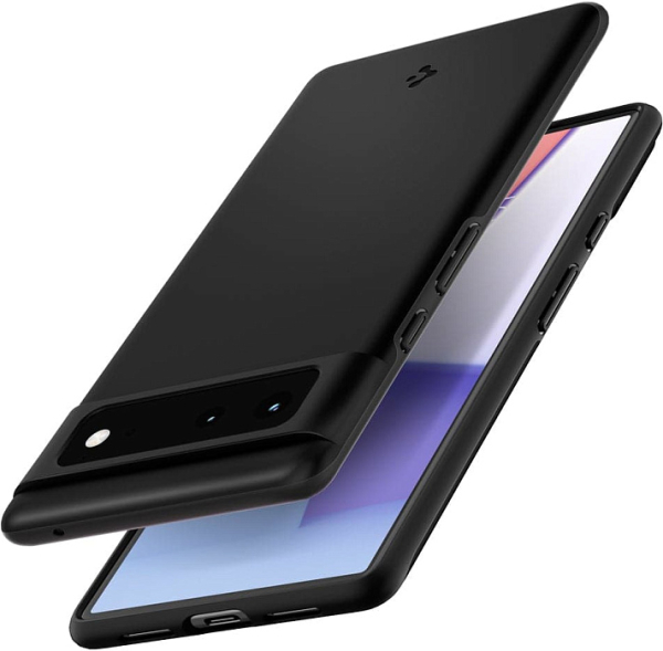 Купить Чехол Spigen Thin Fit (ACS03435) для Google Pixel 6 (Black)